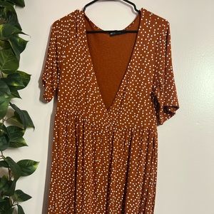 Polka Dot Swing Dress